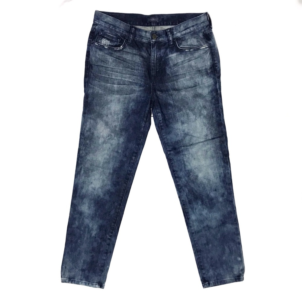 Jacob Davis Skinny Modern Acid Wash Size 28 x 30”